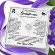 Personalized Love Knot Necklace for her