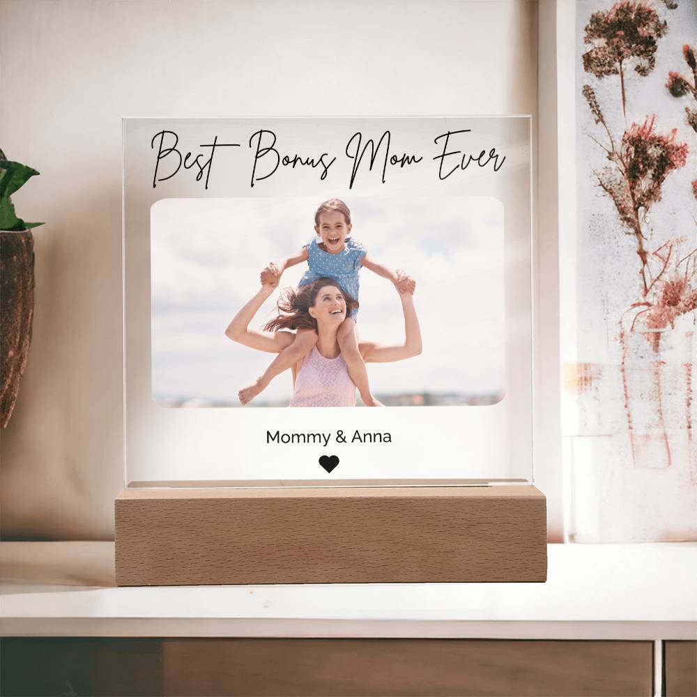 Mother's Day Plaque • Personalized Gifts For Mom • Happy Mothers Day • Custom Unique Gift • Family Portrait