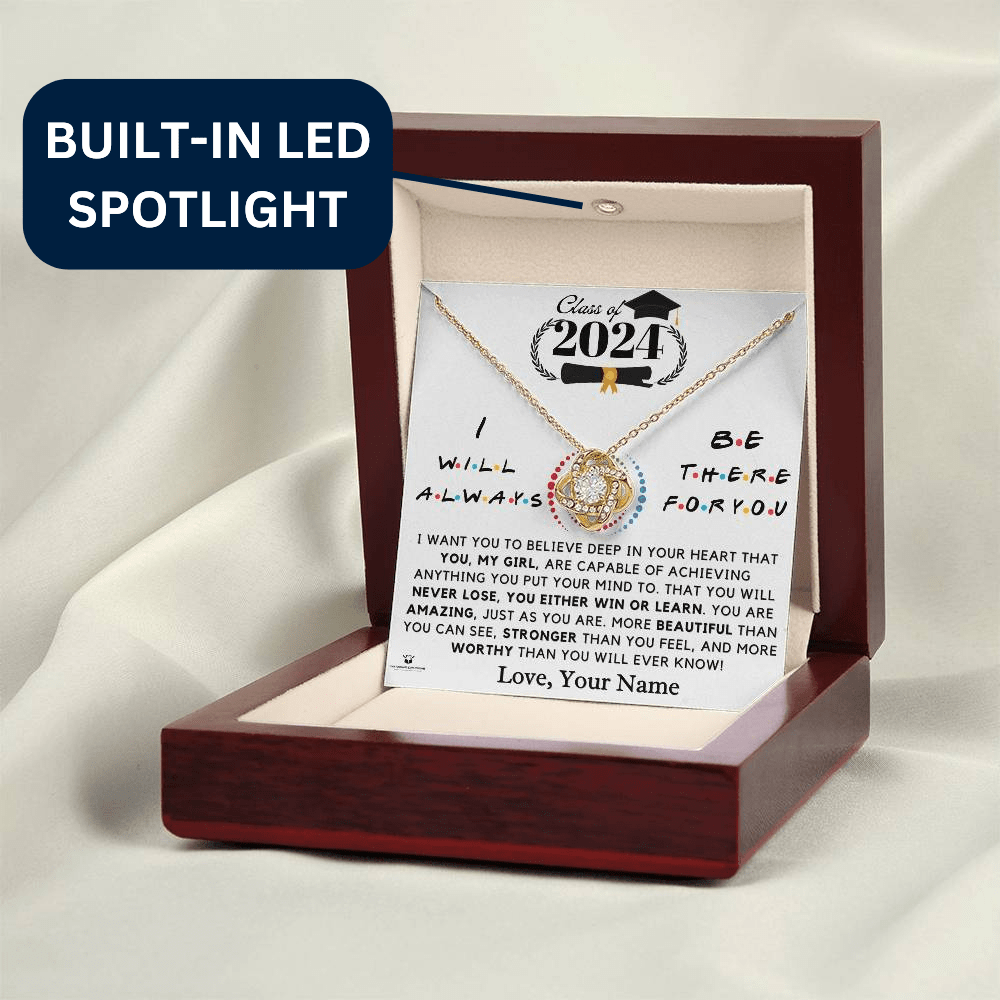 Empowering the Class of 2024: A Message of Belief and Love for Her - Love Knot Necklace