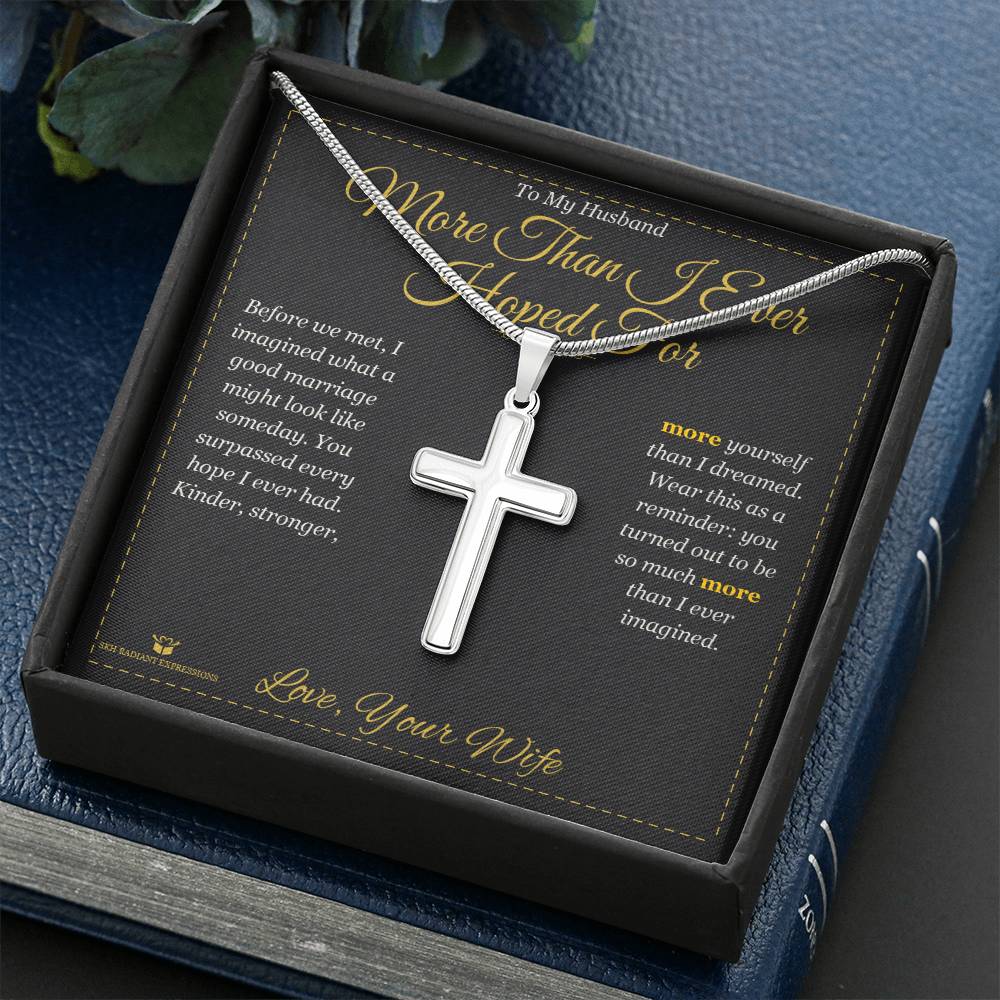 Sentimental husband gift, not generic