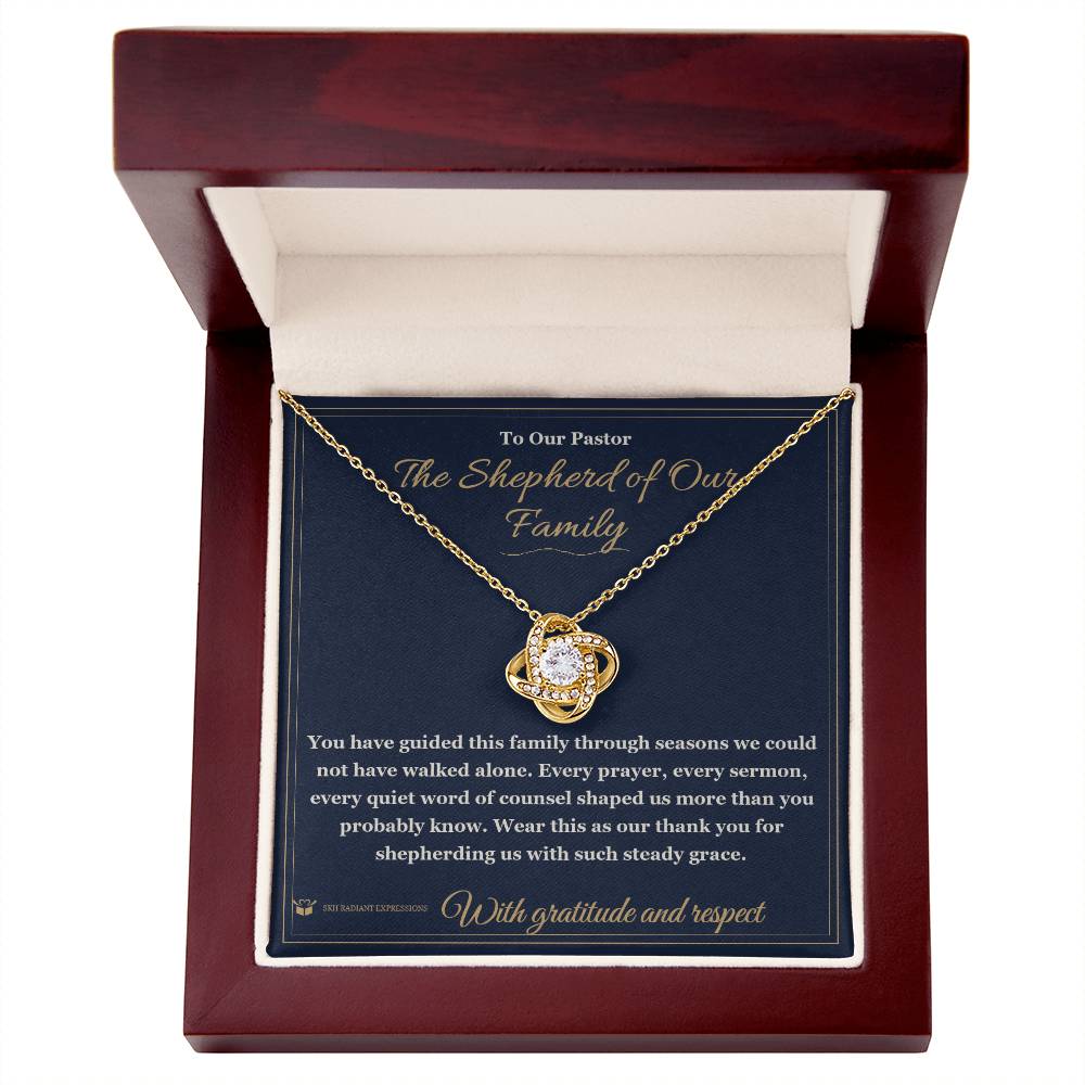 Meaningful gift for pastor - The Shepherd of Our Family