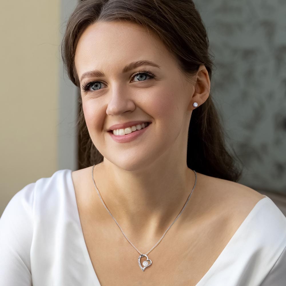 To My Beautiful Wife - From Fate to Forever Your Husband - Forever Love Necklace