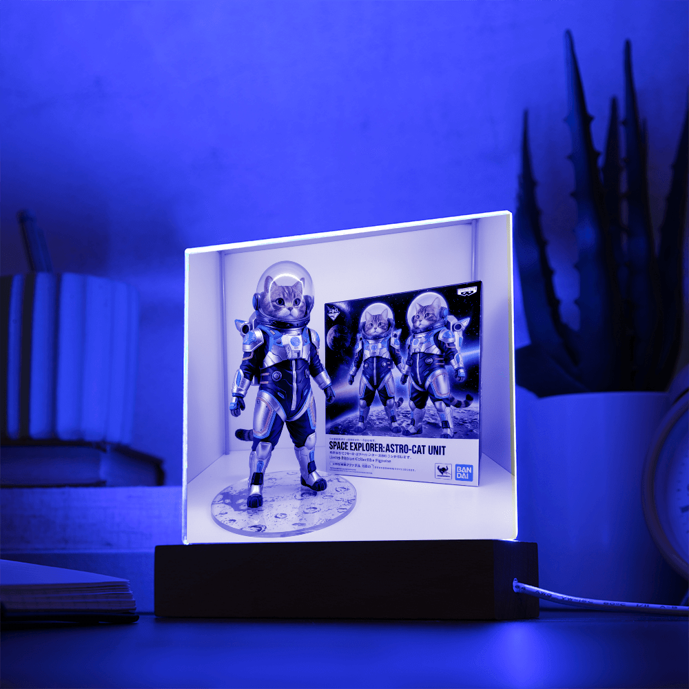 The Pet-stronaut: Custom Acrylic Pet Figurine