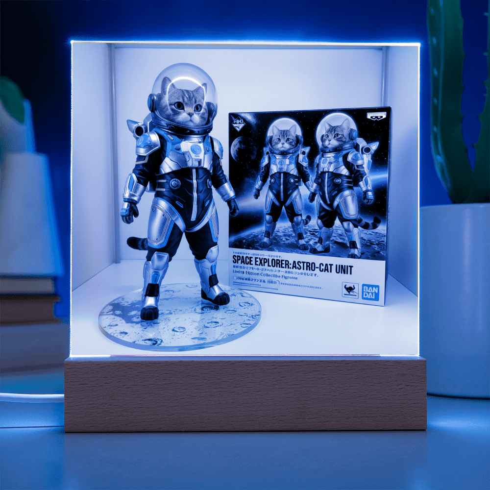 The Pet-stronaut: Custom Acrylic Pet Figurine