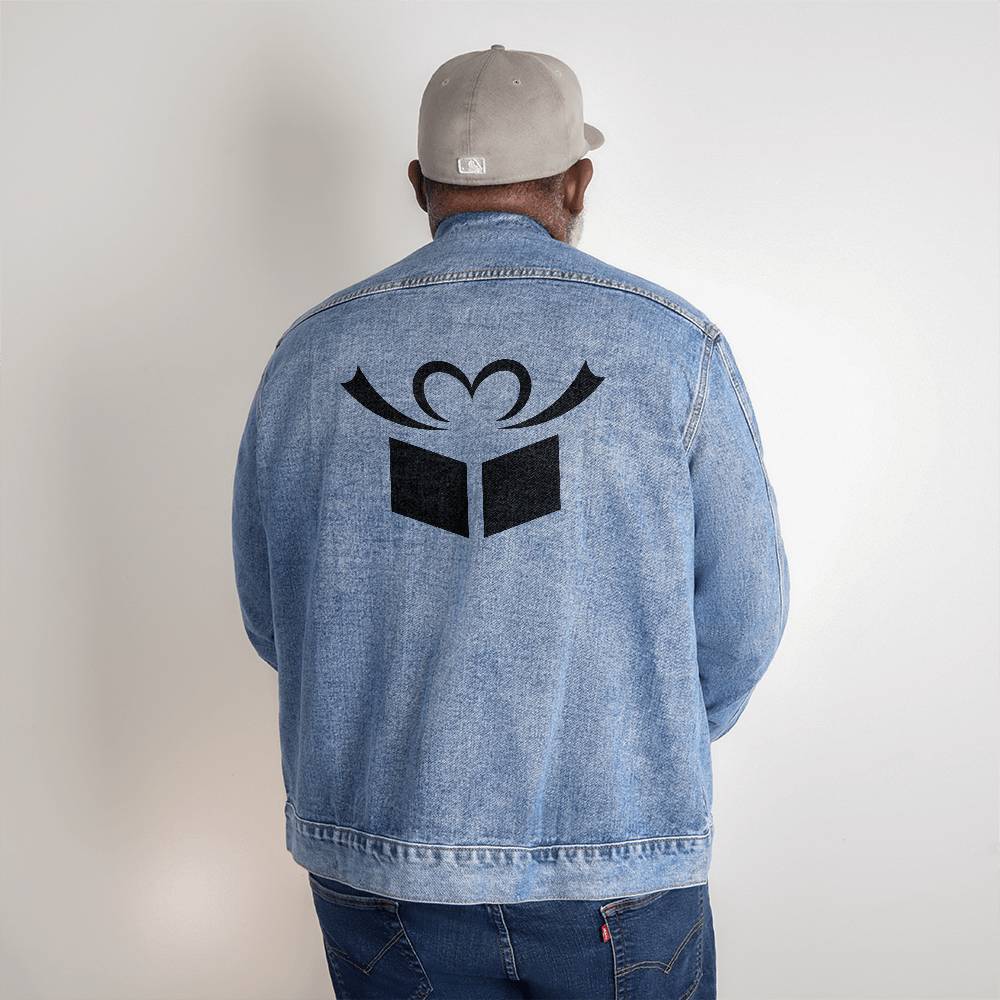 Men's DTG Denim Jacket Logo - personalized keepsake gift (view 8)