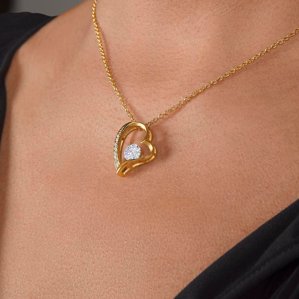 To My Beautiful Wife - You're My Love, My Life, My Everything - Forever Love Necklace