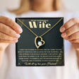 Personalized Forever Love Necklace for wife