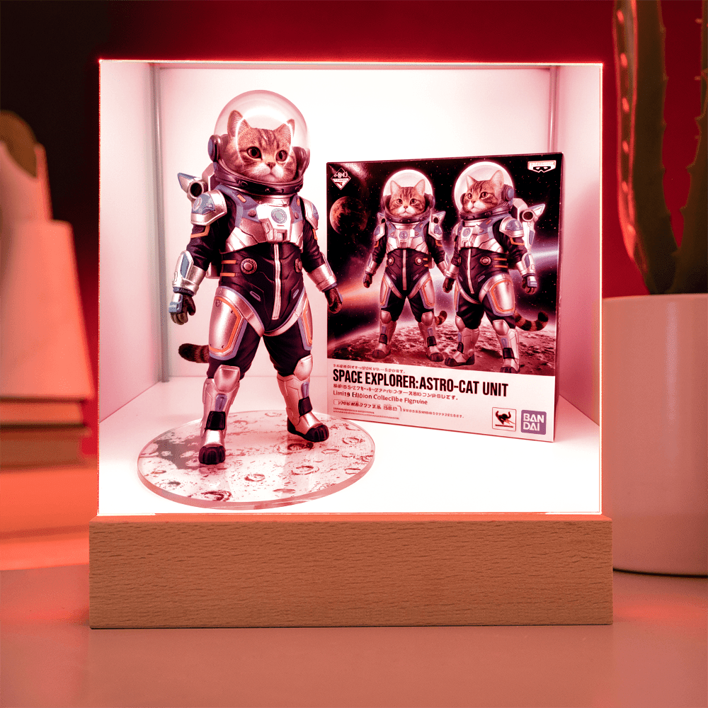 The Pet-stronaut: Custom Acrylic Pet Figurine