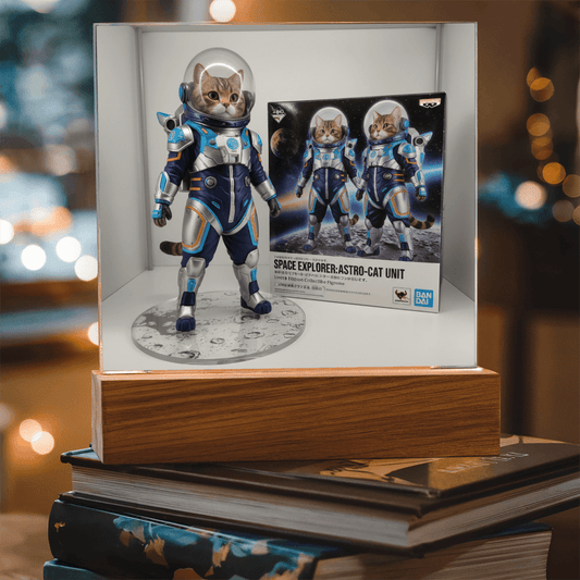 The Pet-stronaut: Custom Acrylic Pet Figurine