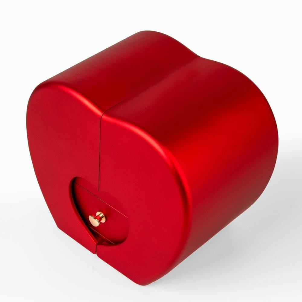 The Vow I Renew Daily - Love Knot Necklace with Red Rose Box for Partner