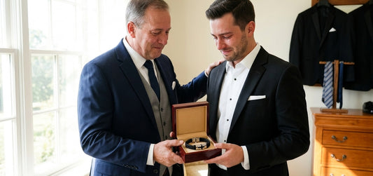 A Father's Pride on His Son's Wedding Day: What to Say in the Groom's Suite Before He Walks Out