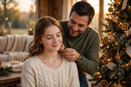 what should i buy my daughter for christmas: Three Necklaces With the Words Parents Keep Swallowing