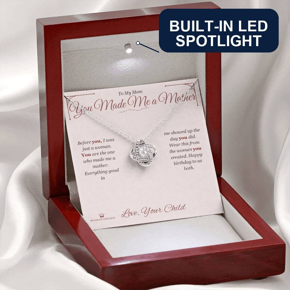 What does a Love Knot Necklace mean - gift for mom