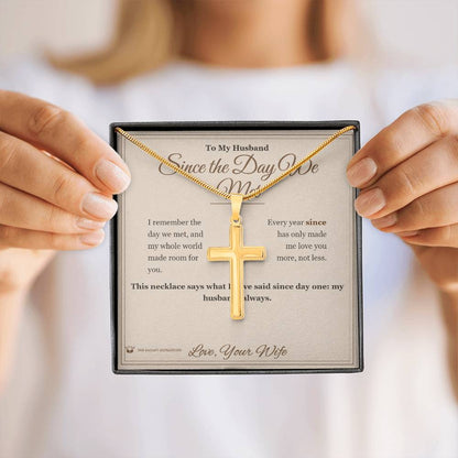 Meaningful gift for husband - Since the Day We Met