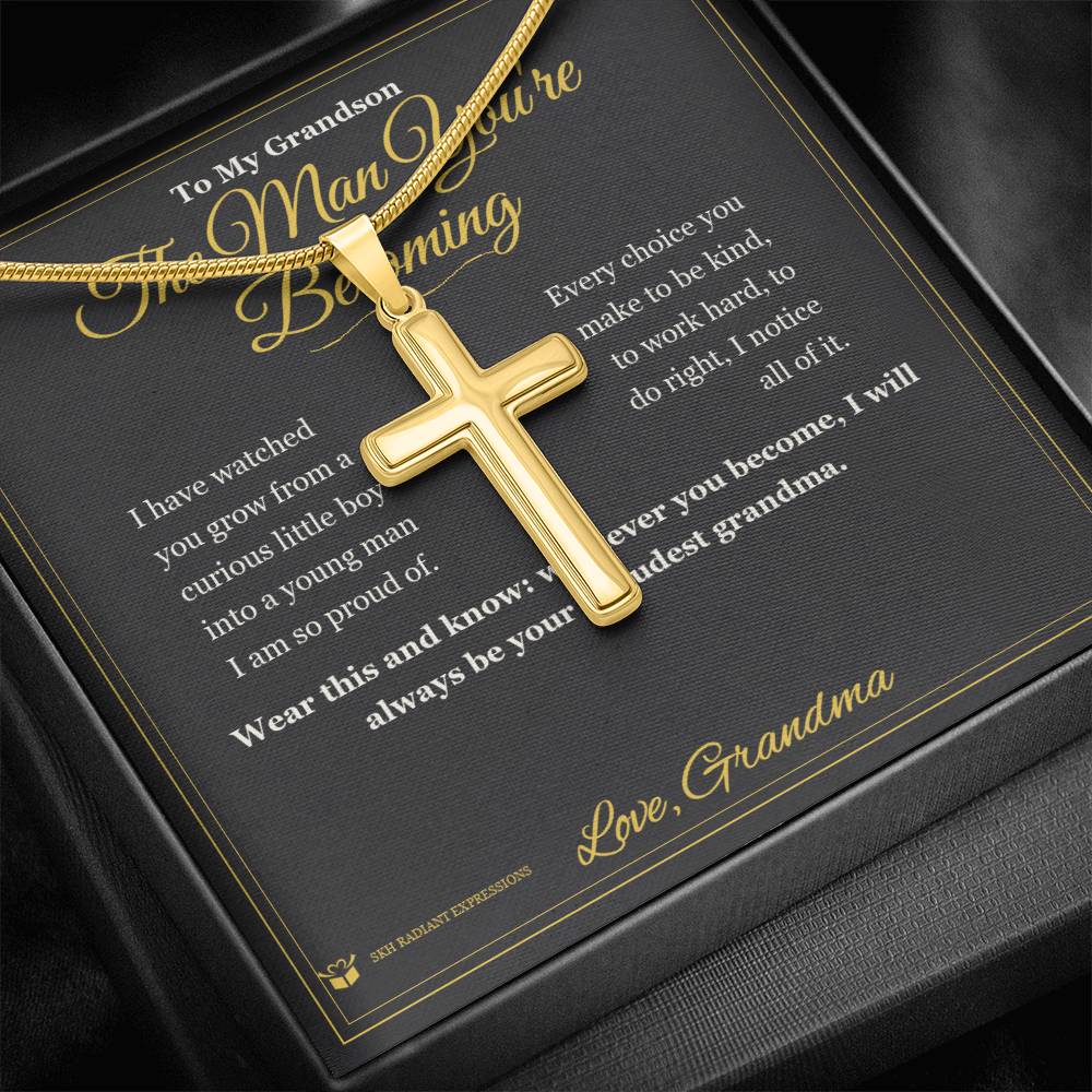 Meaningful gift for grandson - The Man You're Becoming