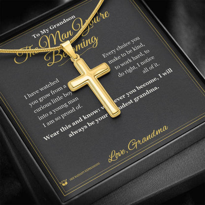 Meaningful gift for grandson - The Man You're Becoming