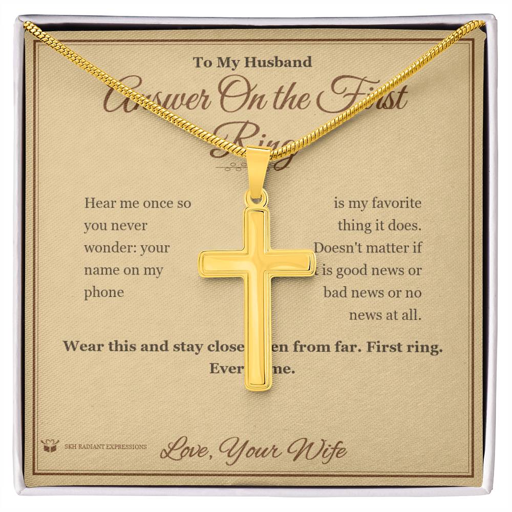 Meaningful gift for husband - Answer On the First Ring