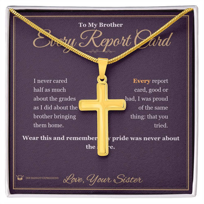 Meaningful gift for brother - Every Report Card