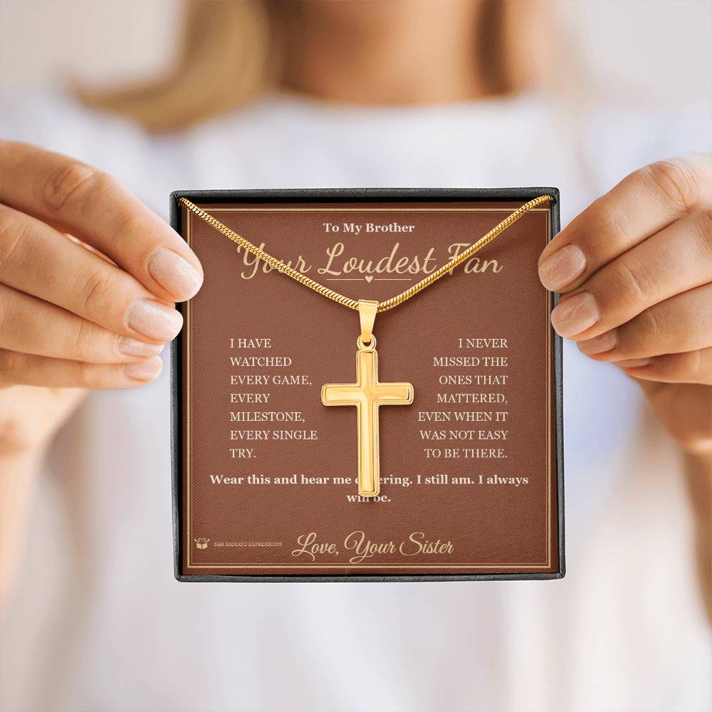 Meaningful gift for brother - Your Loudest Fan