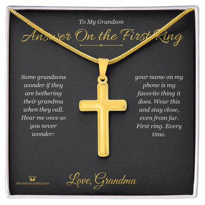 Meaningful gift for grandson - Answer On the First Ring