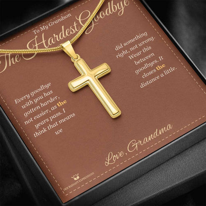 Meaningful gift for grandson - The Hardest Goodbye