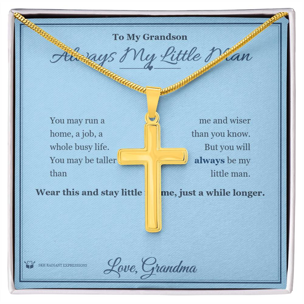 Meaningful gift for grandson - Always My Little Man