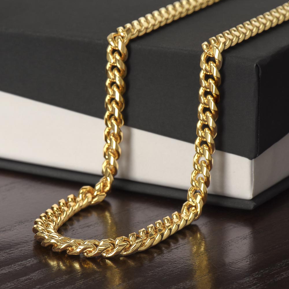 The Van Life Trip We Actually Took - Cuban Link Chain for Brother - personalized keepsake gift from SKH Radiant Expressions