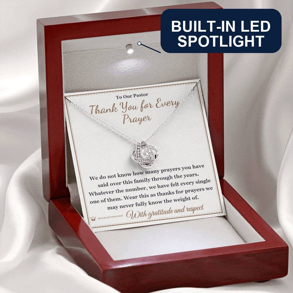 Meaningful gift for pastor - Thank You for Every Prayer