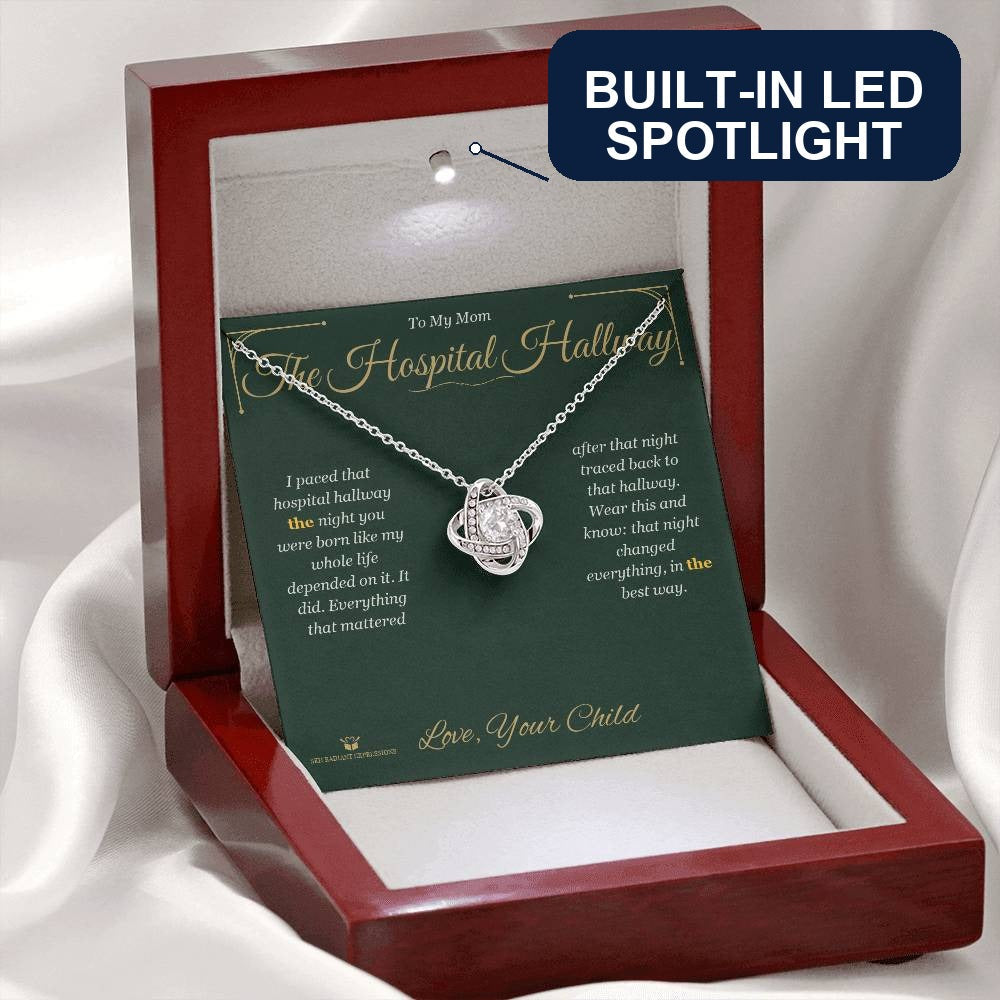 What does a Love Knot Necklace mean - gift for mom