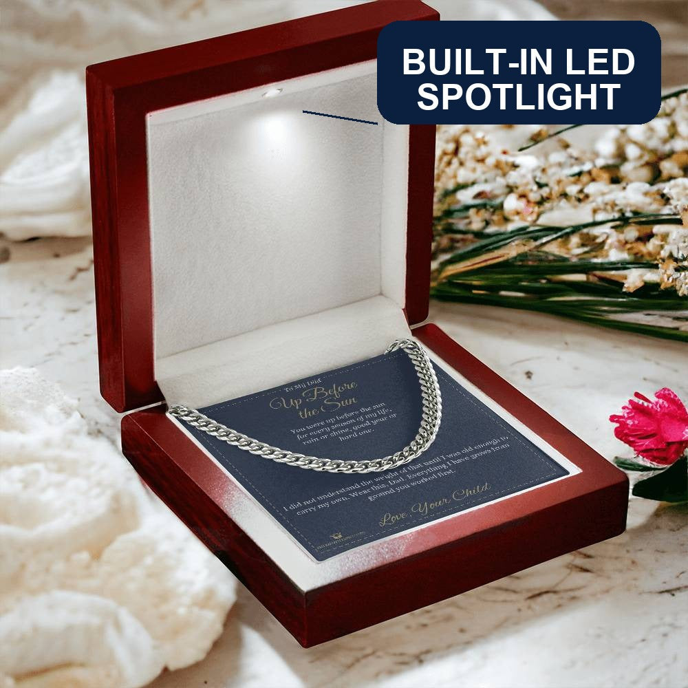 What does a Cuban Link Chain mean - gift for dad