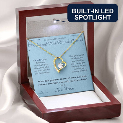 Custom name-personalized Forever Love Necklace gift for daughter