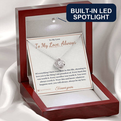 Meaningful gift for partner - To My Love, Always