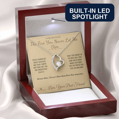 What does a Forever Love Necklace mean - gift for best friend