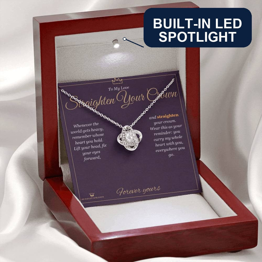 What does a Love Knot Necklace mean - gift for partner