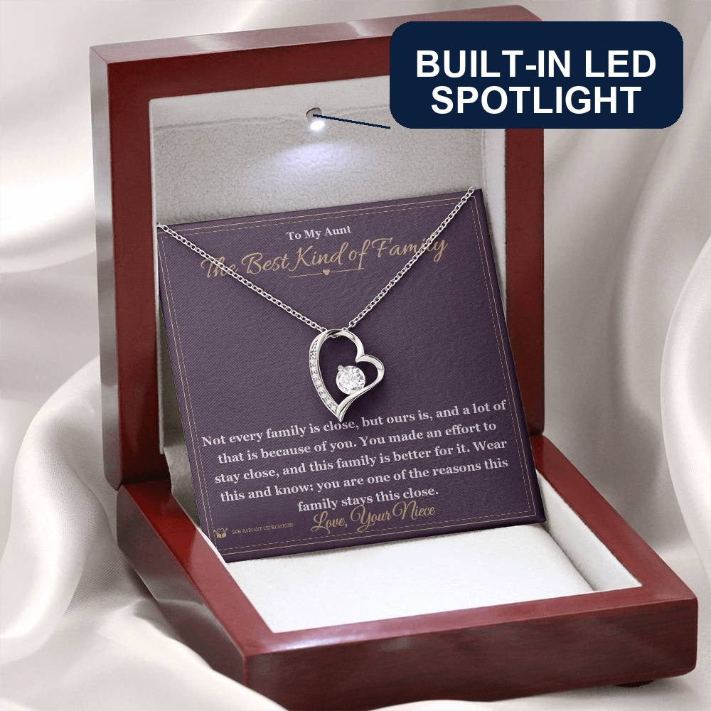 Meaningful gift for aunt - The Best Kind of Family