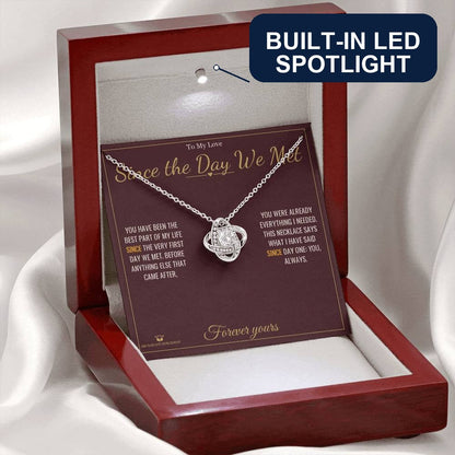 What does a Love Knot Necklace mean - gift for partner