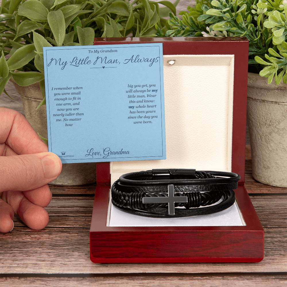 Meaningful gift for grandson - My Little Man, Always