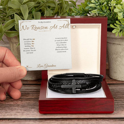 Meaningful gift for grandson - No Reason At All