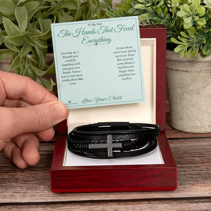 Meaningful gift for dad - The Hands That Fixed Everything