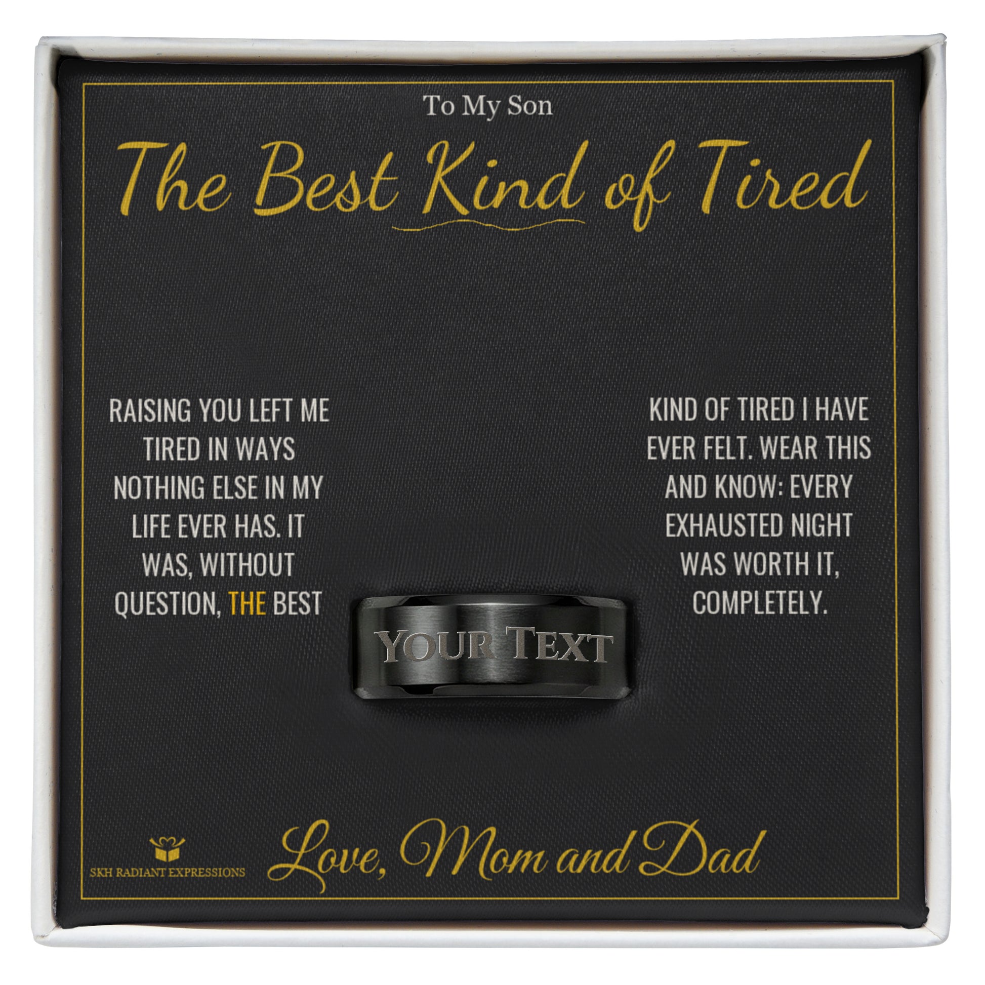 Meaningful gift for son - The Best Kind of Tired