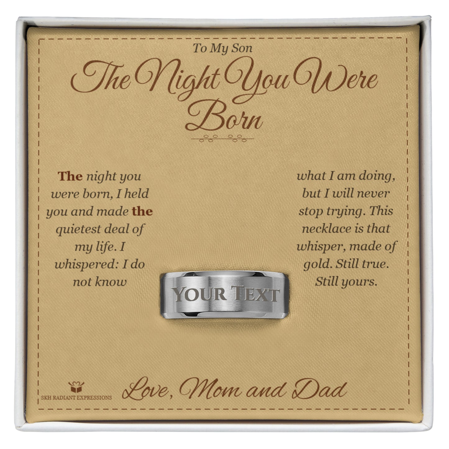 Gifts for son from Dad