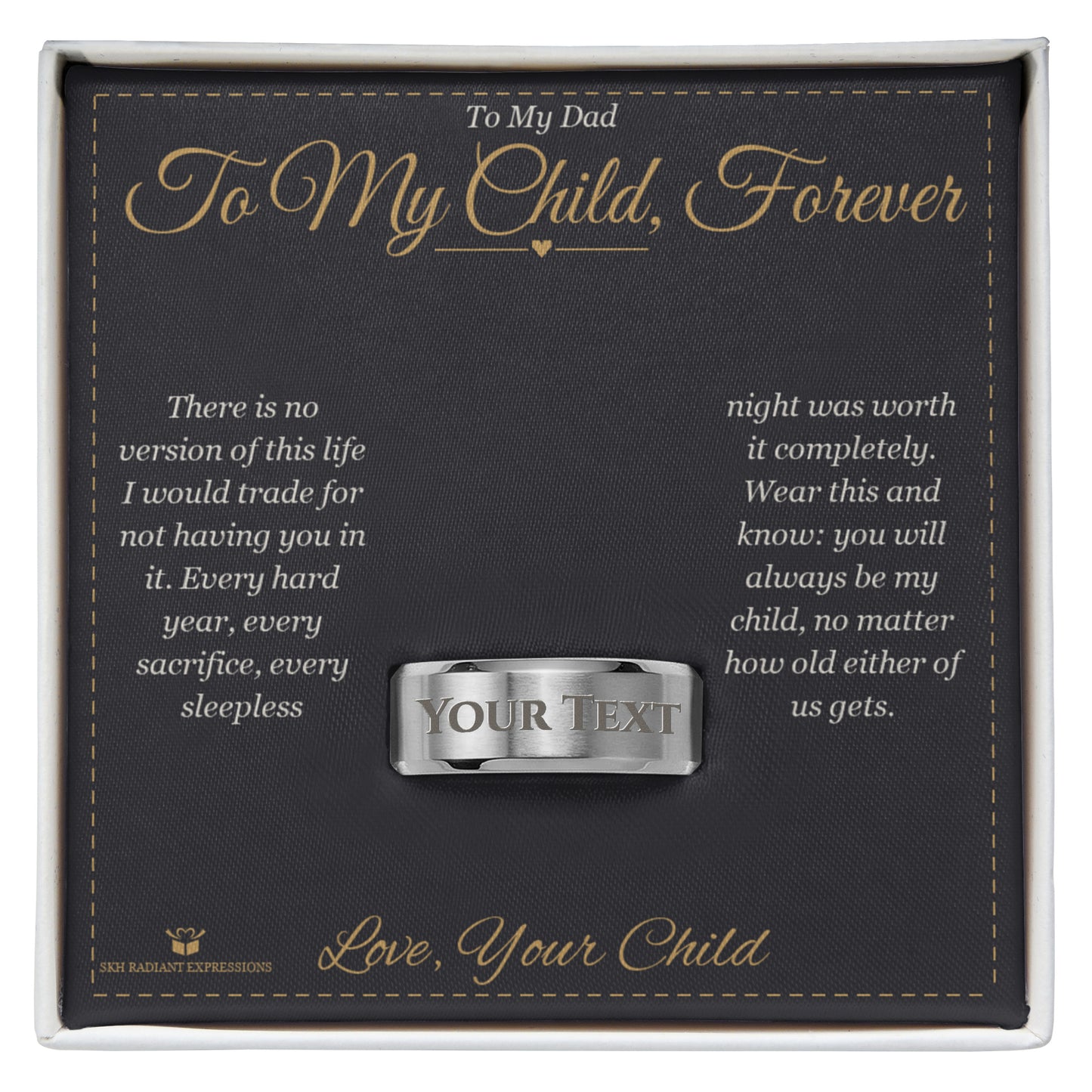 Unique gift idea for dad, not a generic present