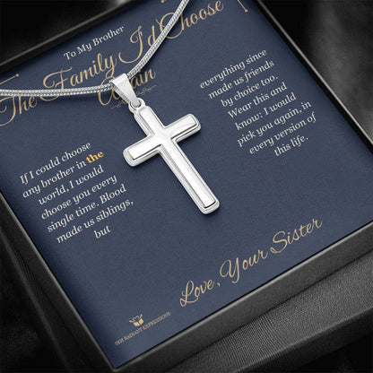 Sentimental brother gift, not generic