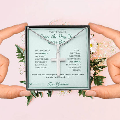 Sentimental grandson gift, not generic
