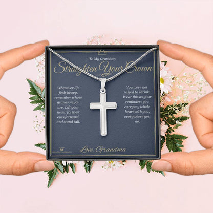 Sentimental grandson gift, not generic