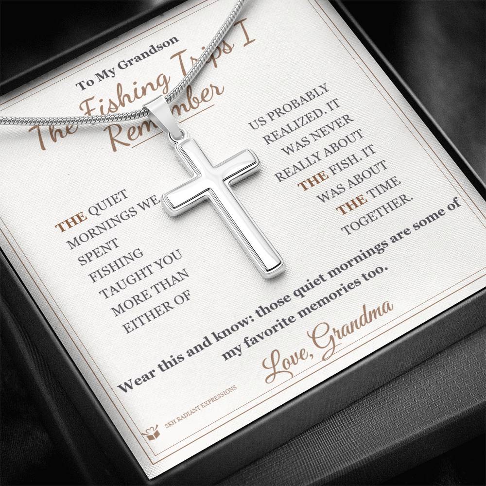 Sentimental grandson gift, not generic