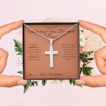 Sentimental grandson gift, not generic