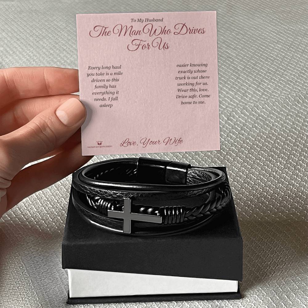 Meaningful gift for husband - The Man Who Drives For Us