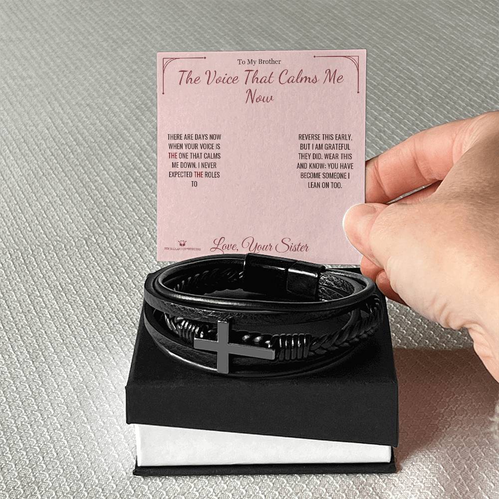 Meaningful gift for brother - The Voice That Calms Me Now