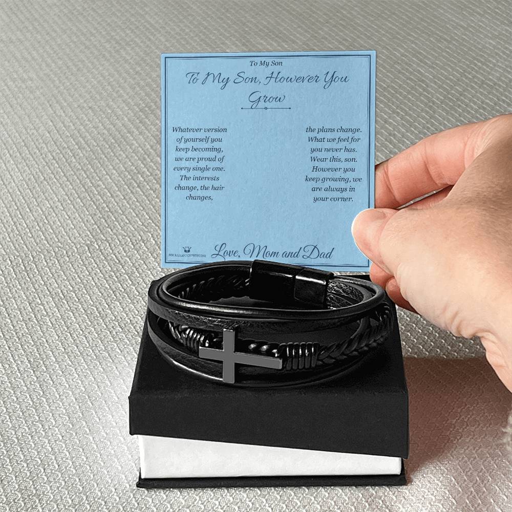 Meaningful gift for son - To My Son, However You Grow